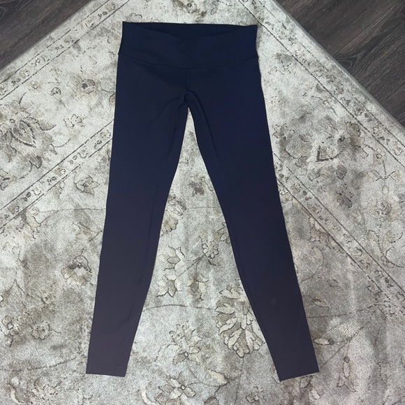 lululemon athletica Pants - Lululemon Midnight Blue leggings Full Length Size 10